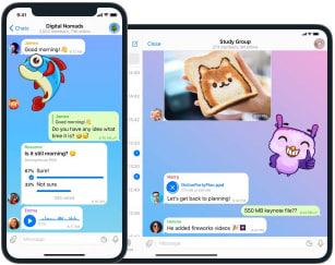 Telegram iPhone / iPad 版